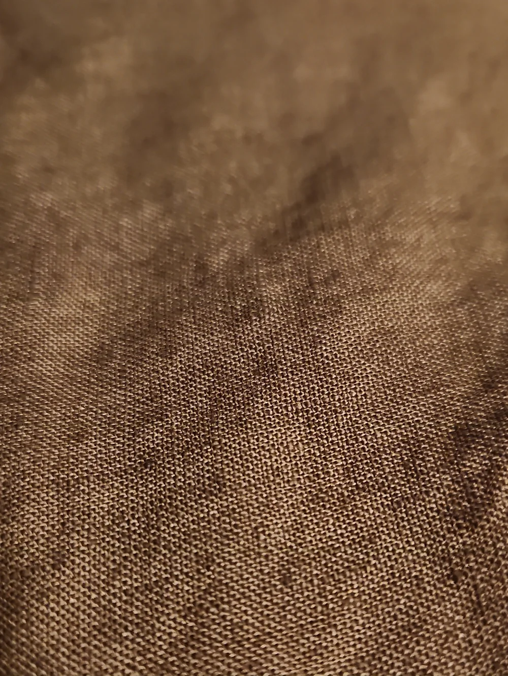 Quince Twin European Linen Duvet Cover In Espresso - Like New